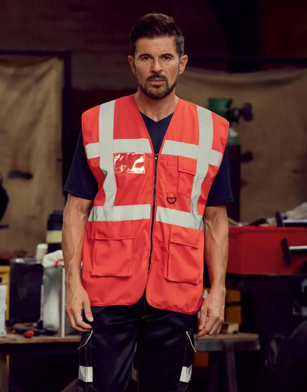 Fluo Executive Waistcoat porté — vue 1