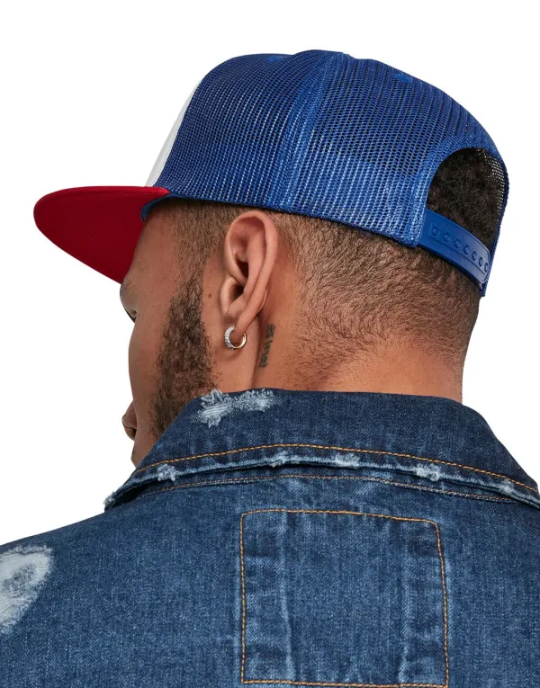 Foam Trucker with White Front porté — vue 2