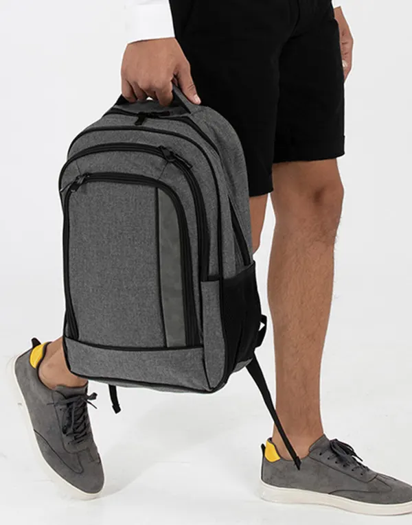Frankfurt Smart Laptop Backpack porté — vue 1