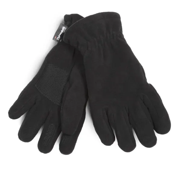 Gants recyclés micropolaire et Thinsulate™ porté — vue 4