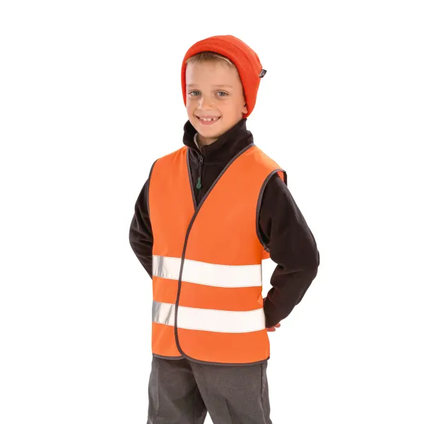 Gilet de sécurité enfant porté — vue 1