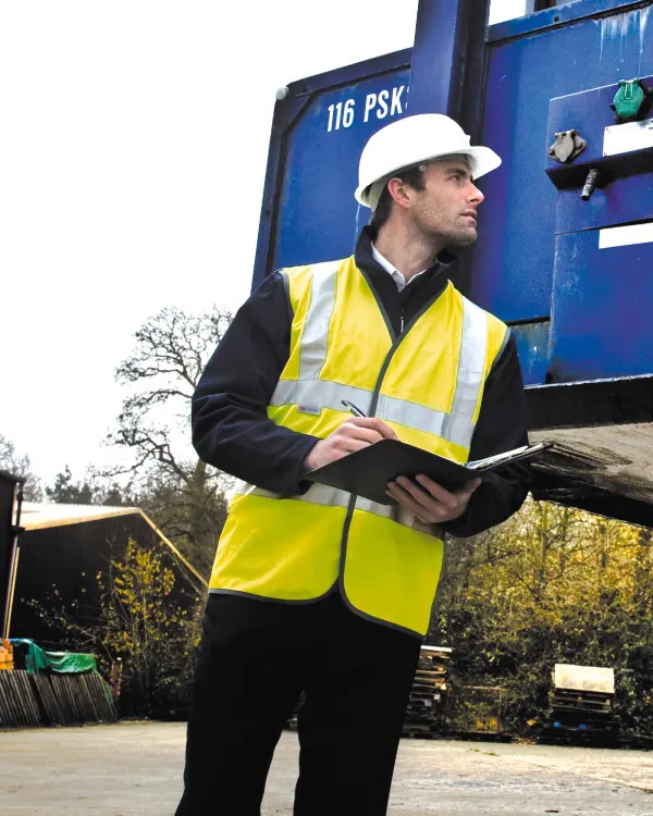 Gilet de sécurité High Viz porté — vue 1