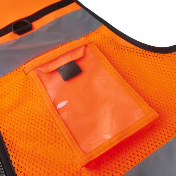 Gilet haute visibilité rip stop porté — vue 4