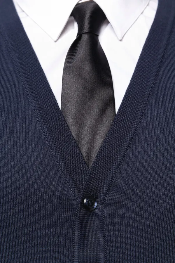 Gilet Supima® homme porté — vue 2