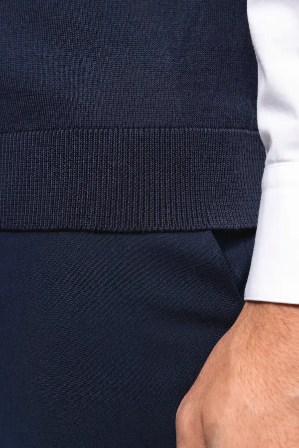 Gilet Supima® homme porté — vue 4