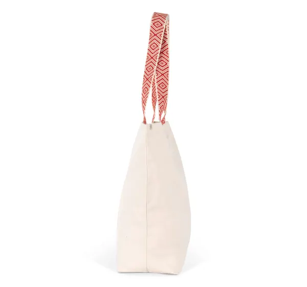Grand sac shopping recyclé porté — vue 1