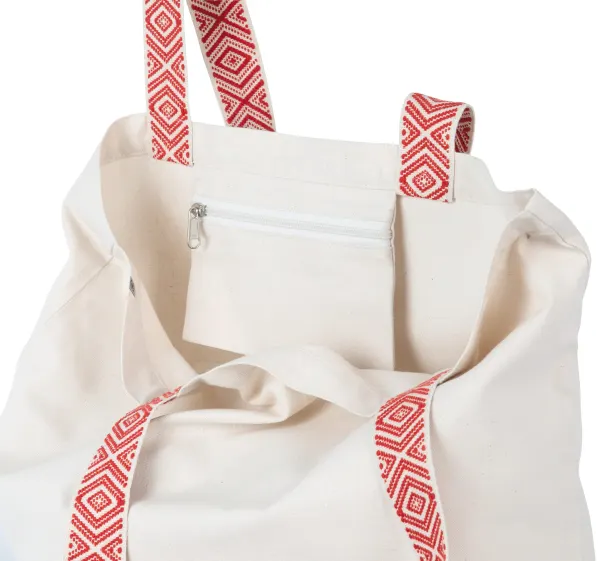 Grand sac shopping recyclé porté — vue 3