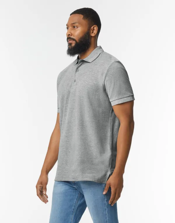 Hammer Adult Pique Polo porté — vue 1