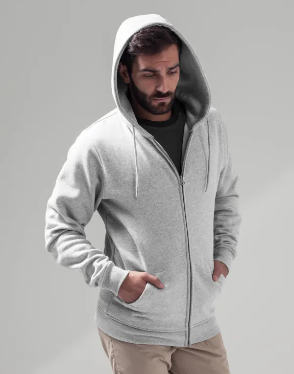 Heavy Zip Hoody porté — vue 4