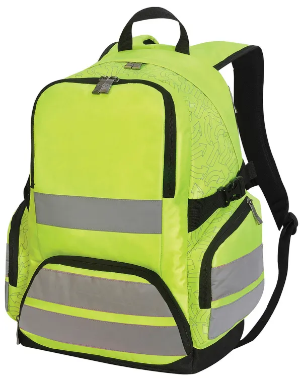 Hi-Vis Backpack London porté — vue 2