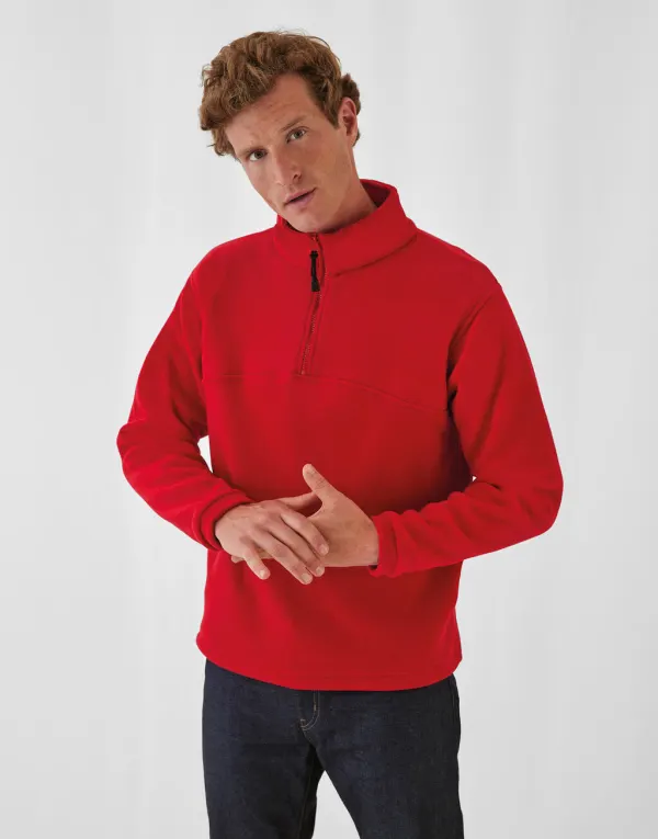 Highlander+ 1/4 Zip Fleece Top porté — vue 1