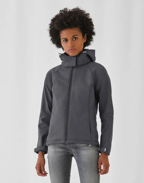 Hooded Softshell/women porté — vue 1