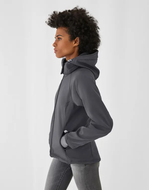 Hooded Softshell/women porté — vue 2