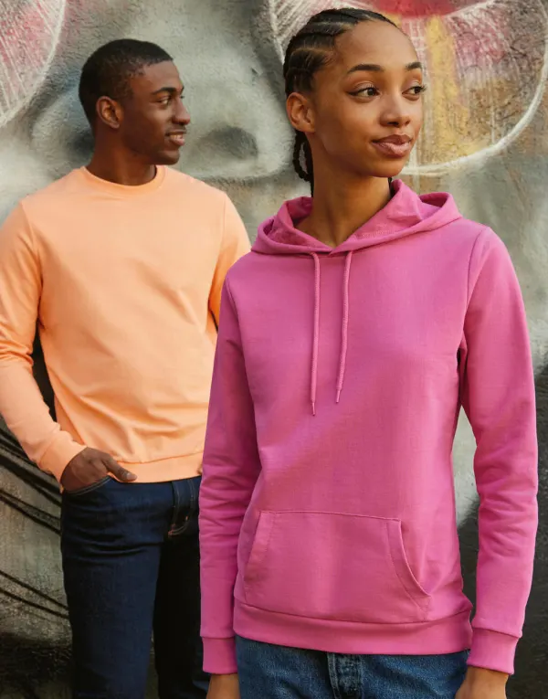 #Hoodie /women French Terry porté — vue 1