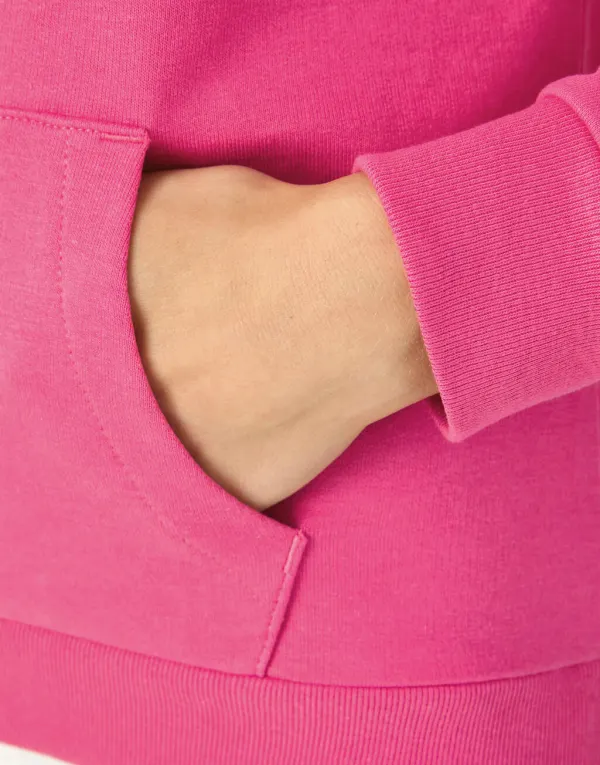 #Hoodie /women French Terry porté — vue 3