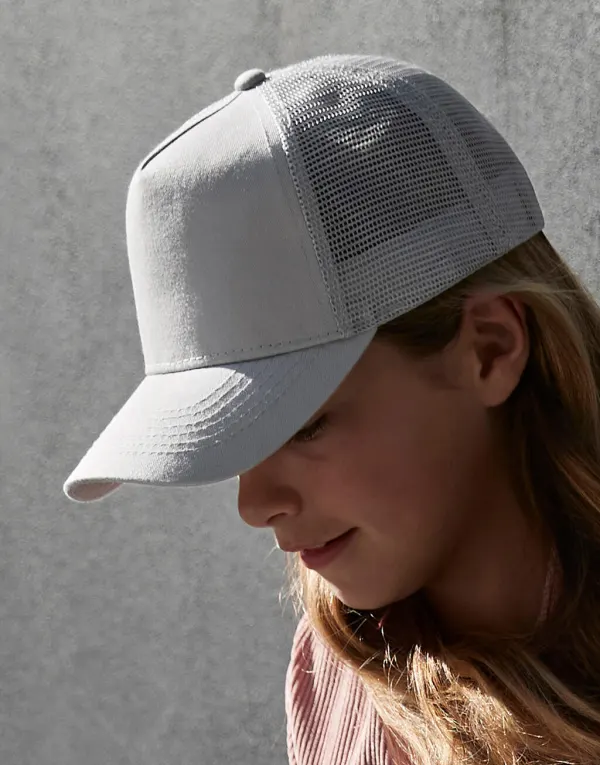 Junior Snapback Trucker porté — vue 1