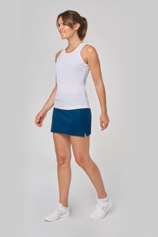 Jupe de tennis femme porté — vue 2