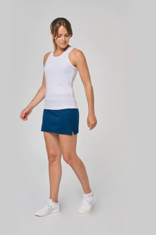 Jupe de tennis femme porté — vue 3