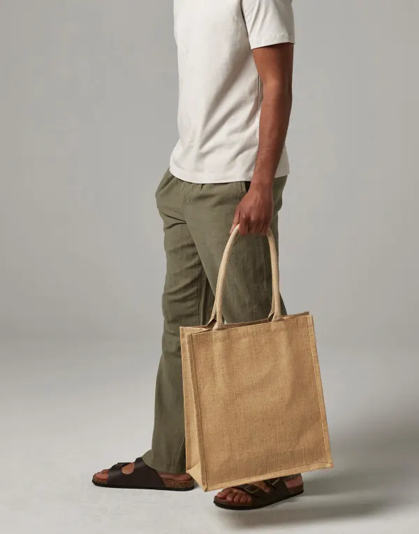 Jute Boutique Shopper porté — vue 1