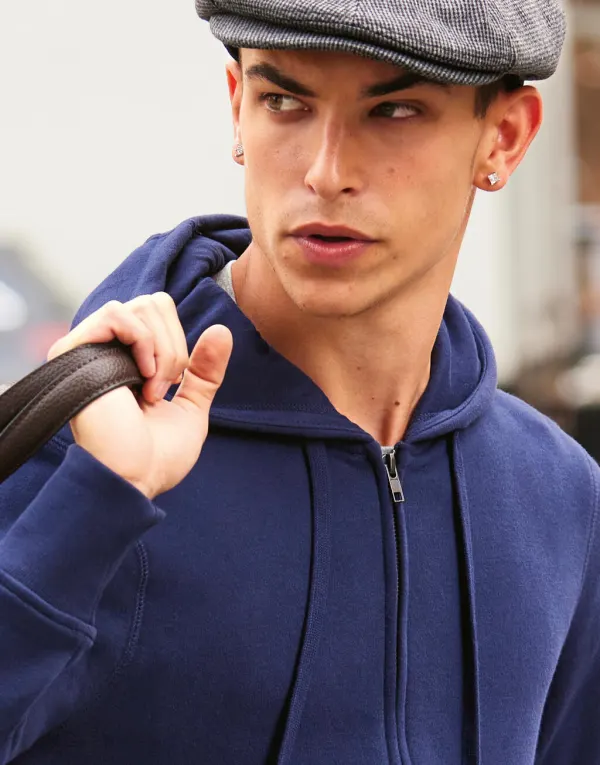 KING Zipped Hood porté — vue 2