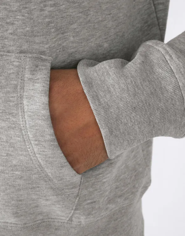 KING Zipped Hood porté — vue 3