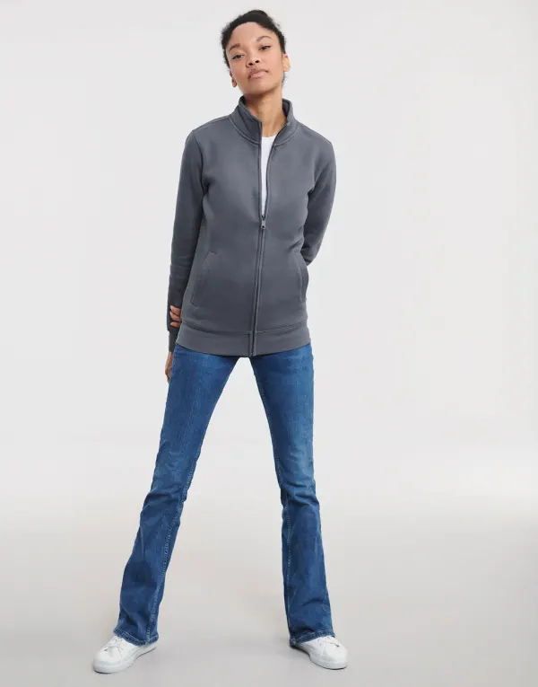 Ladies' Authentic Sweat Jacket porté — vue 2