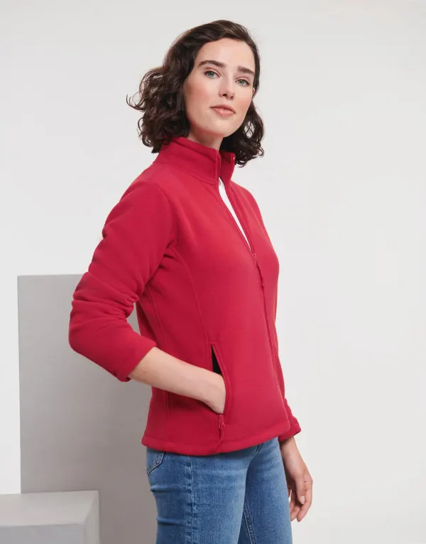 Ladies’ Full Zip Outdour Fleece porté — vue 1