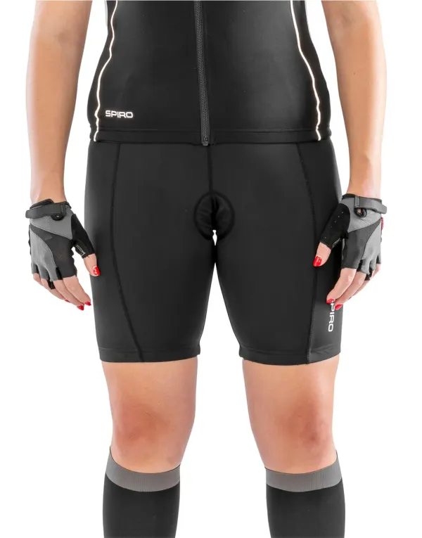 Ladies' Padded Bike Shorts porté — vue 2