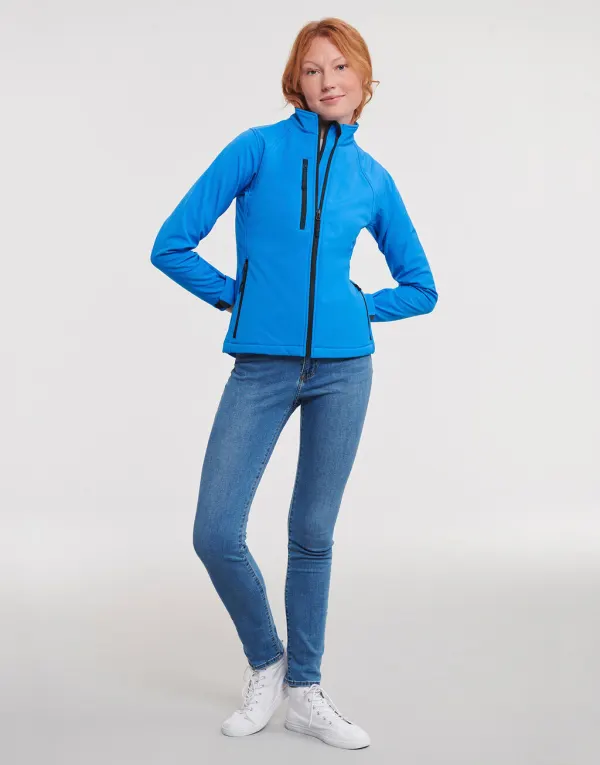 Ladies Softshell Jacket porté — vue 2