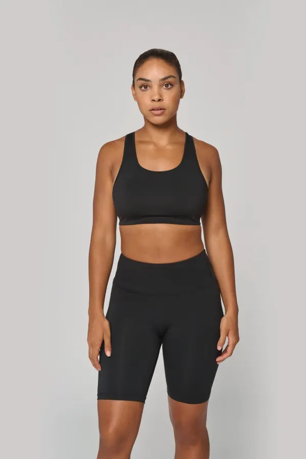 Legging mi-long écoresponsable femme porté — vue 2