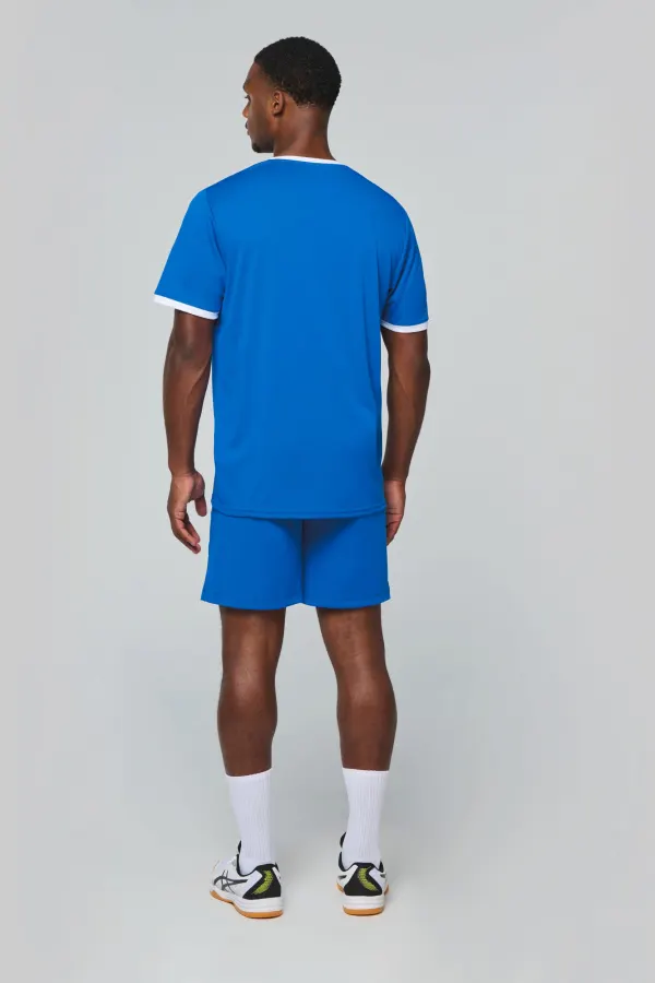 Maillot multisport manches courtes unisexe porté — vue 3