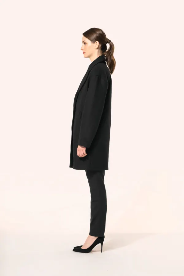Manteau femme porté — vue 2