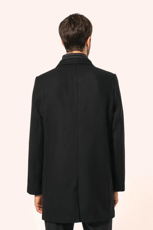 Manteau homme porté — vue 1