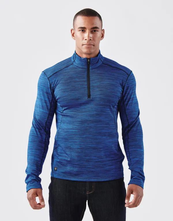 MEN'S BASE THERMAL 1/4 ZIP porté — vue 2