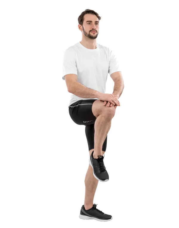 Men's Bodyfit Base Layer Shorts porté — vue 1