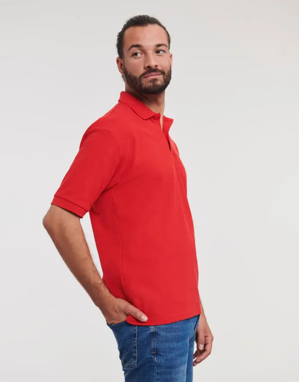 Men's Classic Polycotton Polo porté — vue 1