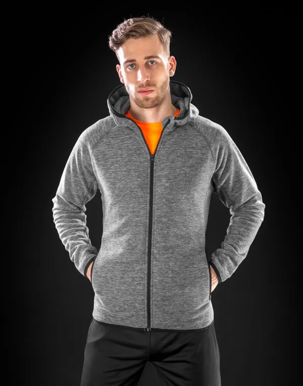 Men's Microfleece Hoodi porté — vue 1