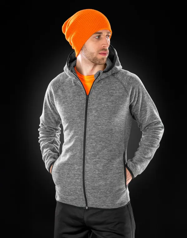 Men's Microfleece Hoodi porté — vue 2