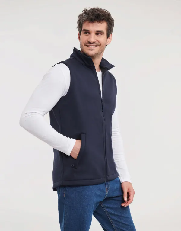 Men's Smart Softshell Gilet porté — vue 1