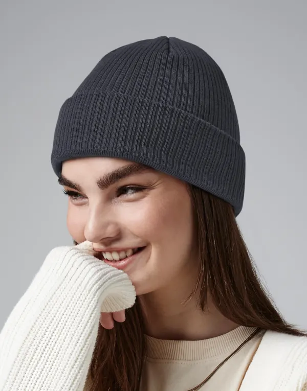 Organic Cotton Beanie porté — vue 2