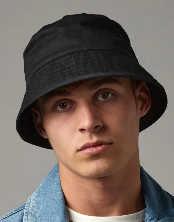 Organic Cotton Bucket Hat porté — vue 1