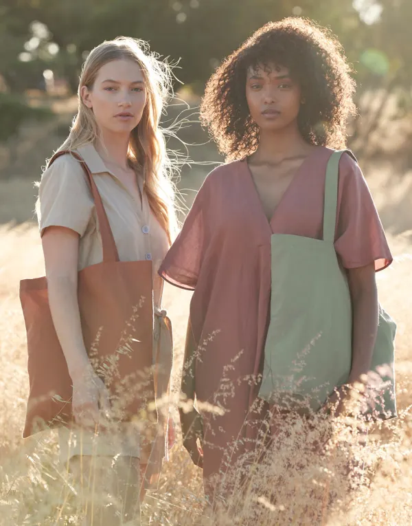 Organic Cotton InCo. Bag for Life porté — vue 3