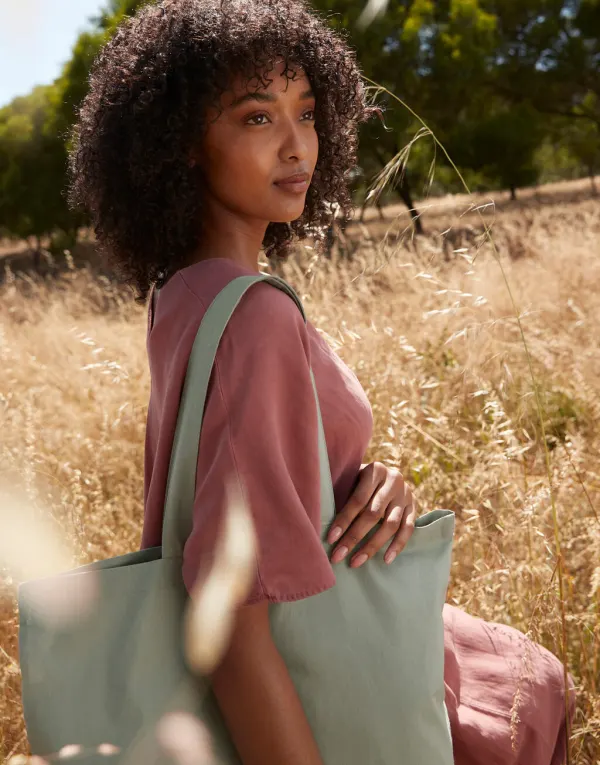 Organic Cotton InCo. Maxi Bag for Life porté — vue 3