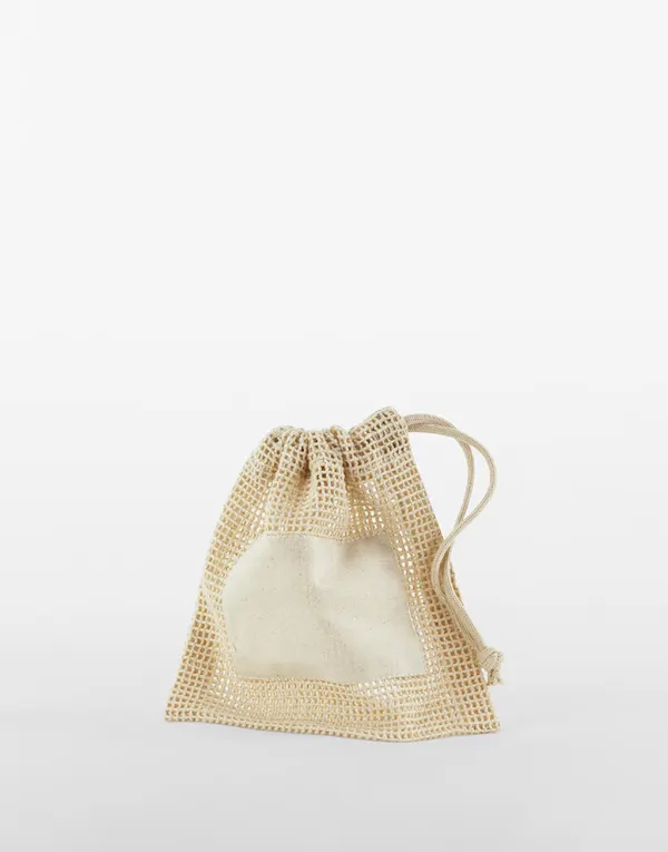 Organic Cotton Mesh Sacks porté — vue 4
