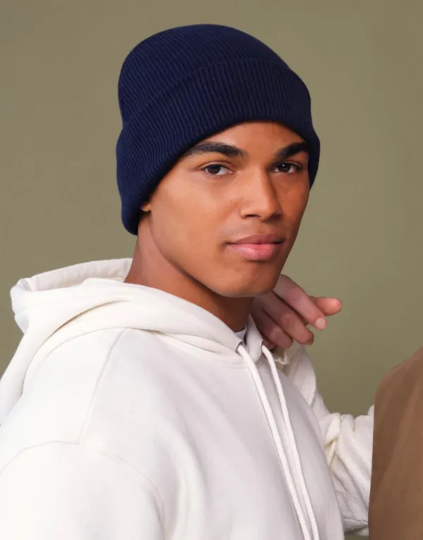Organic Cotton Original Cuffed Beanie porté — vue 2