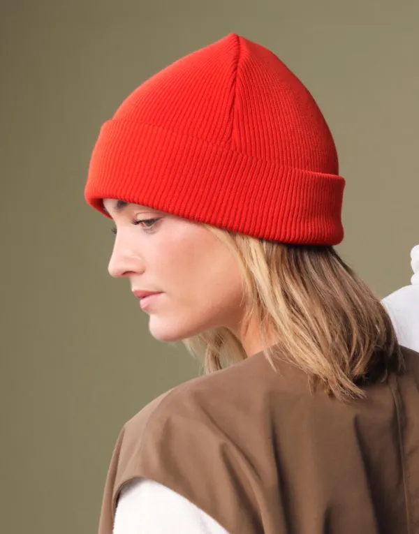 Organic Cotton Original Cuffed Beanie porté — vue 3
