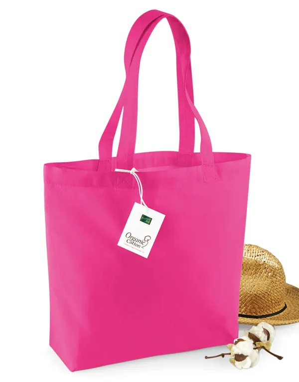 Organic Cotton Shopper porté — vue 1