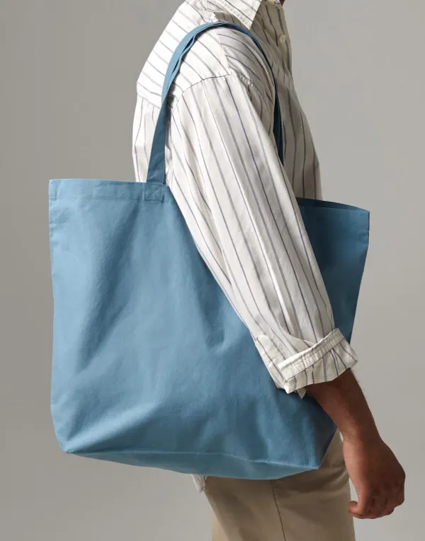 Organic Natural Dyed Maxi Bag for Life porté — vue 1