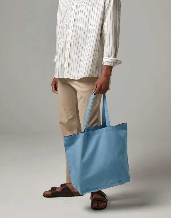 Organic Natural Dyed Maxi Bag for Life porté — vue 2