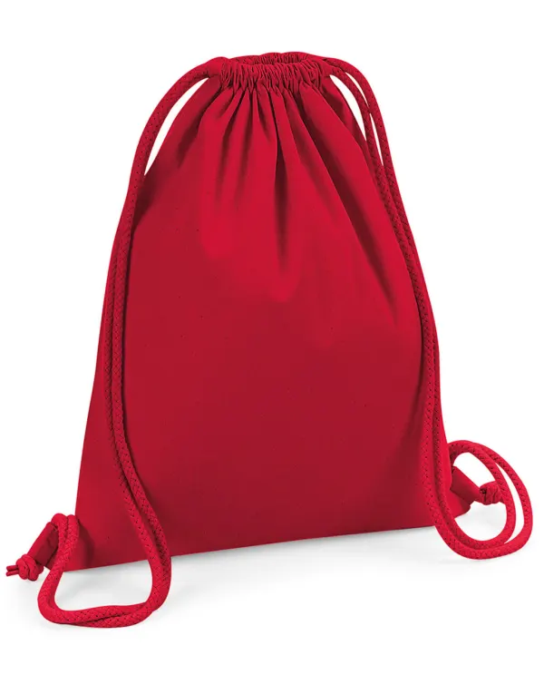 Organic Premium Cotton Gymsac porté — vue 2
